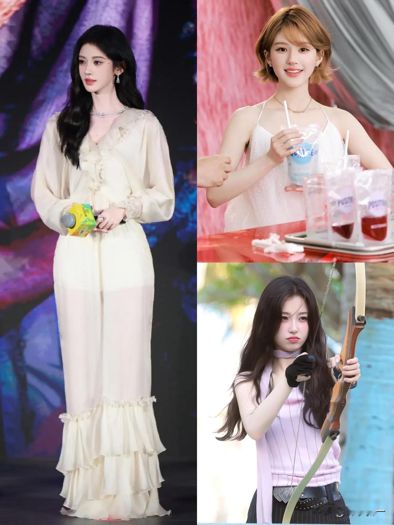 虞书欣塌了，赵露思0进组31岁鞠婧祎脚踩10厘米高跟和张云龙剧宣《来战》了。曾