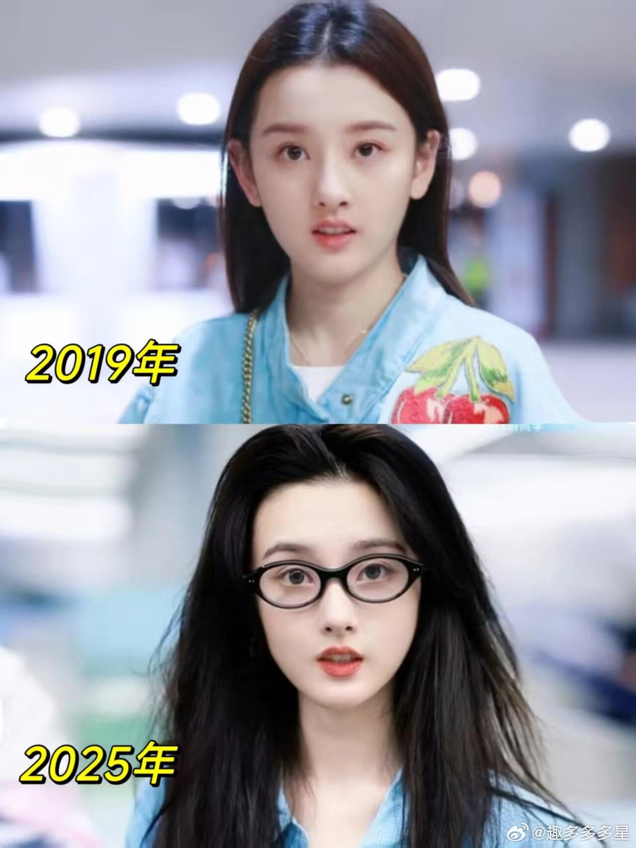 wok…第一次这么直观！六年时间祖儿越来越美啦！但皮肤依旧好好呀🤩​​​