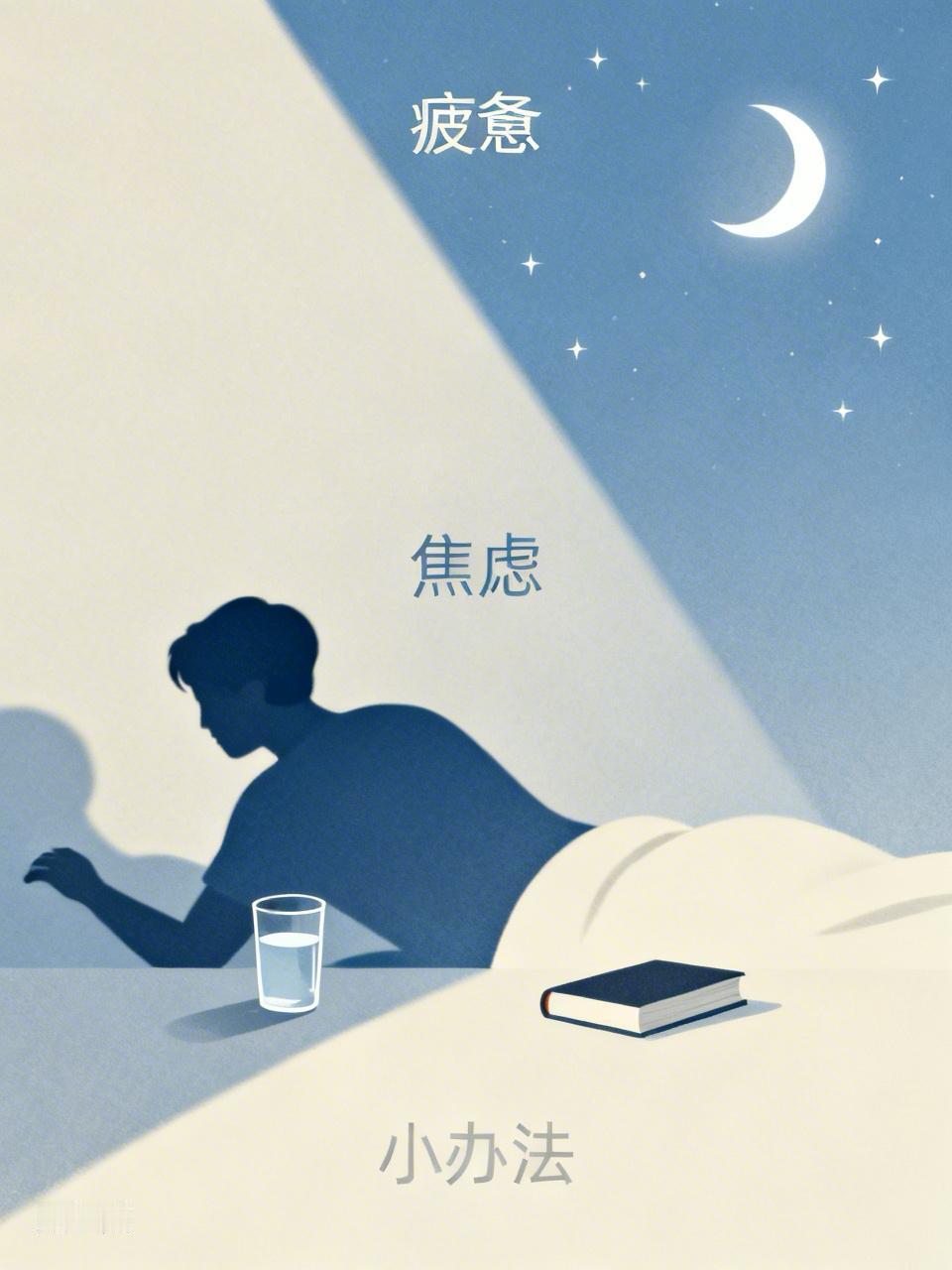 这种状态着实特别消耗人，白天精力透支，晚上大脑还不肯“关机”，陷入胡思乱想的恶性