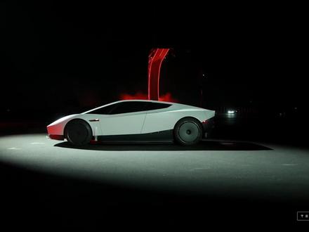 roadster 2 外观一篇全览，未来飞行神器的“cyber”外观