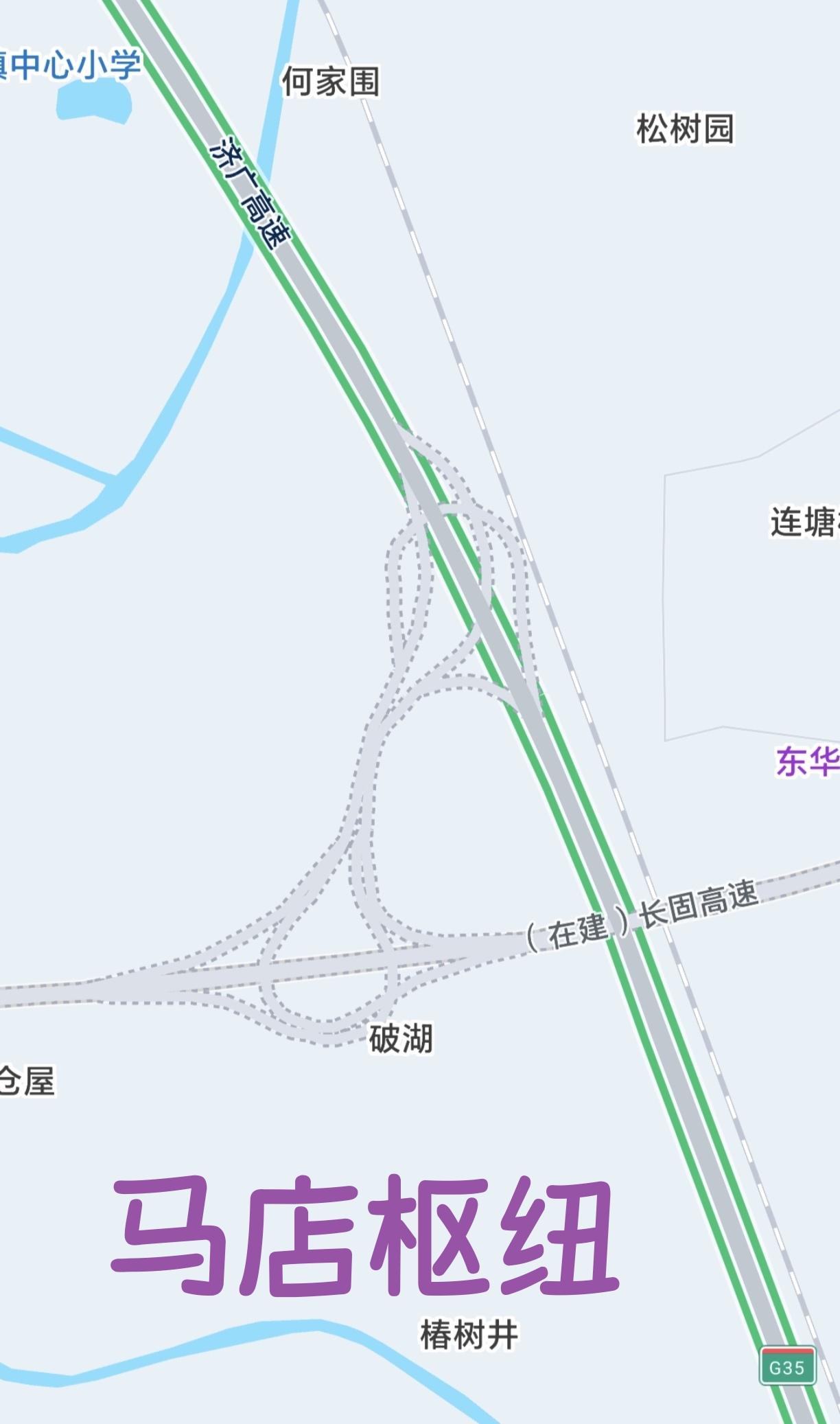 ［安徽高速有两个与众不同的枢纽互通］宿州的蒿沟东枢纽（盐洛高速