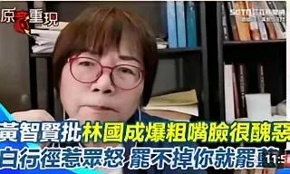 黄大姐又上三立台了！人生真是有意思，馆子头来了一趟大陆，然后向左转，黄大姐自