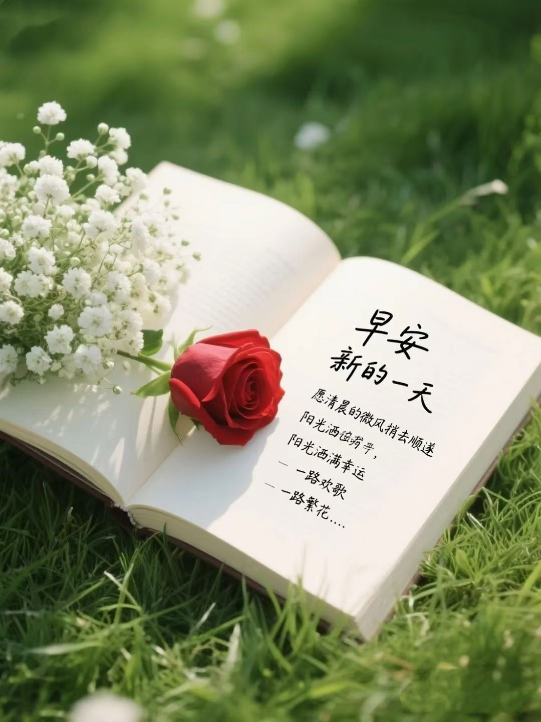 阳光正好，微风不燥，不负每一份美好。愿你眼中总有光芒，活成你想要的模样。早安！