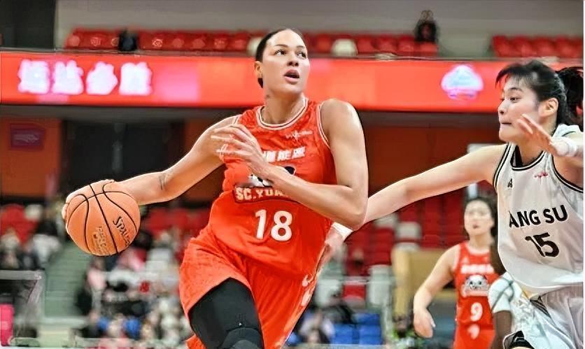 WCBA“女魔兽”坎贝奇5场季后赛表现！！！半决赛G1对阵江苏女篮：23分