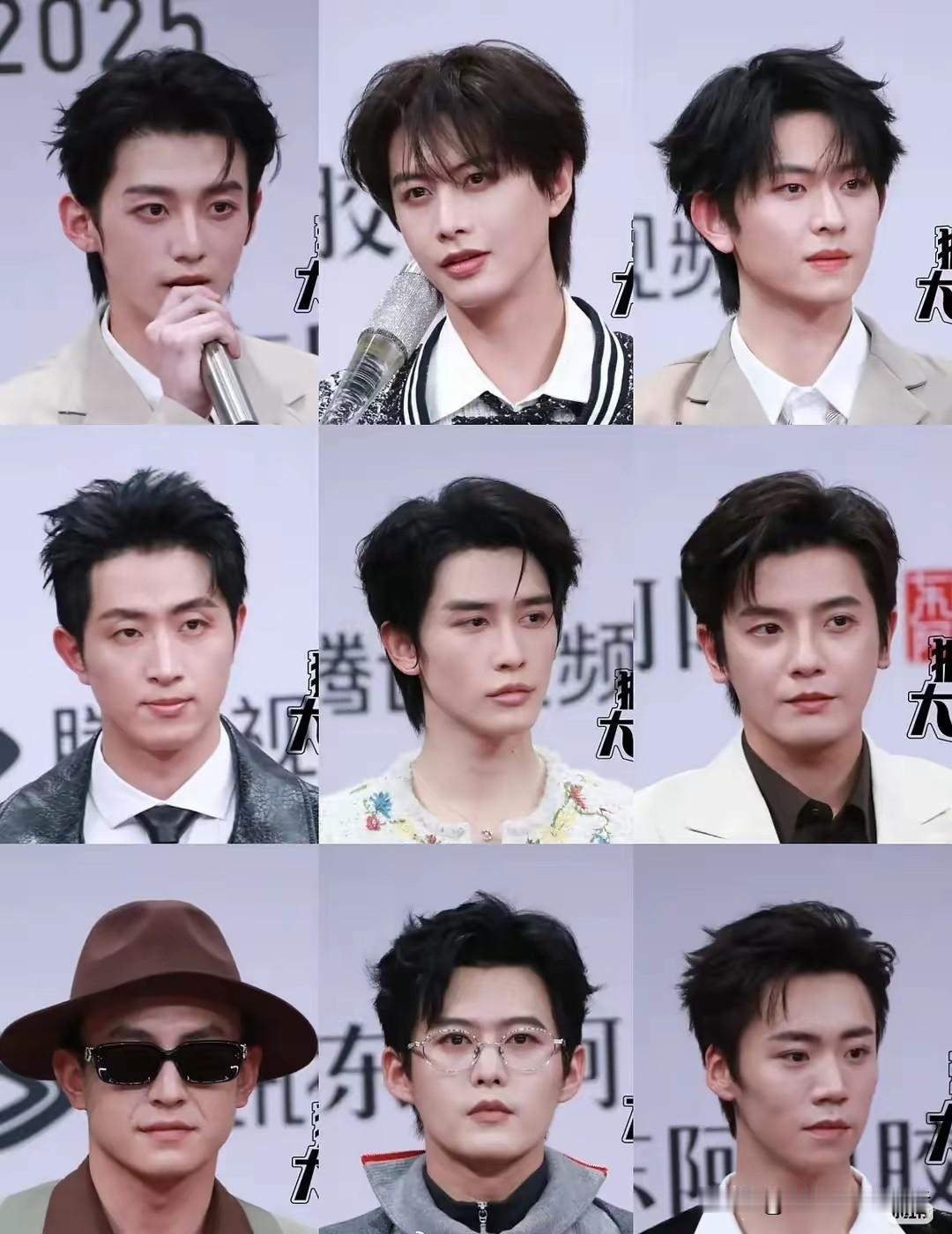 太单调了，内娱男明星好像被吸干了一样，千篇一律的发型，真的不能有自己的特色吗？哪