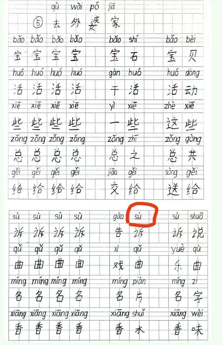 二年级家长们，错哪了