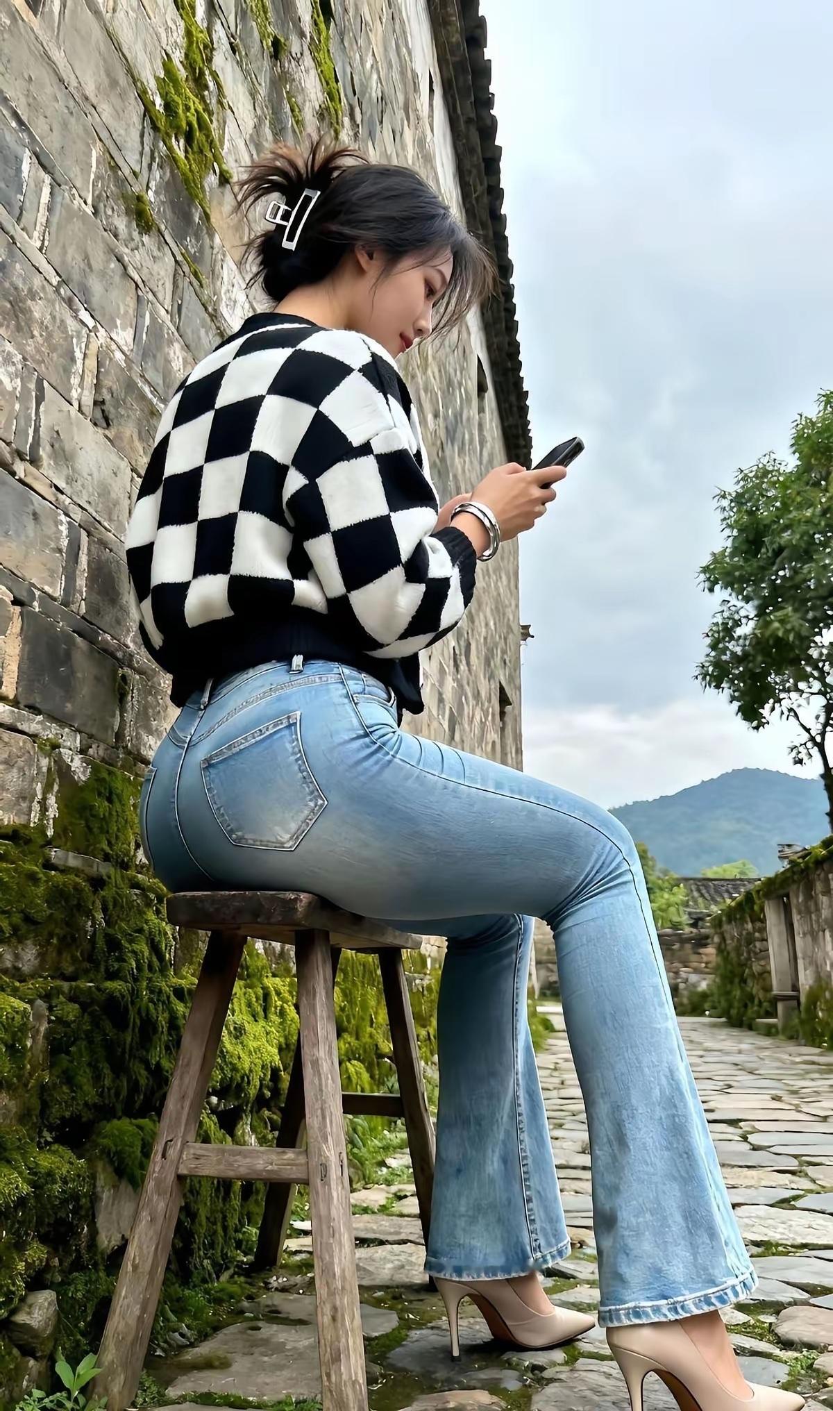 质朴与时尚的反差