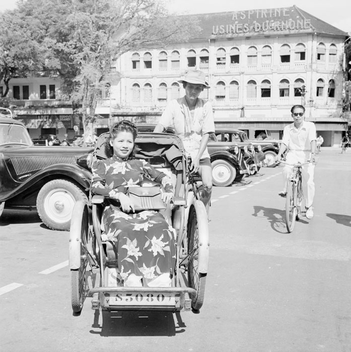 走，上班去！（1950年的越南西贡）