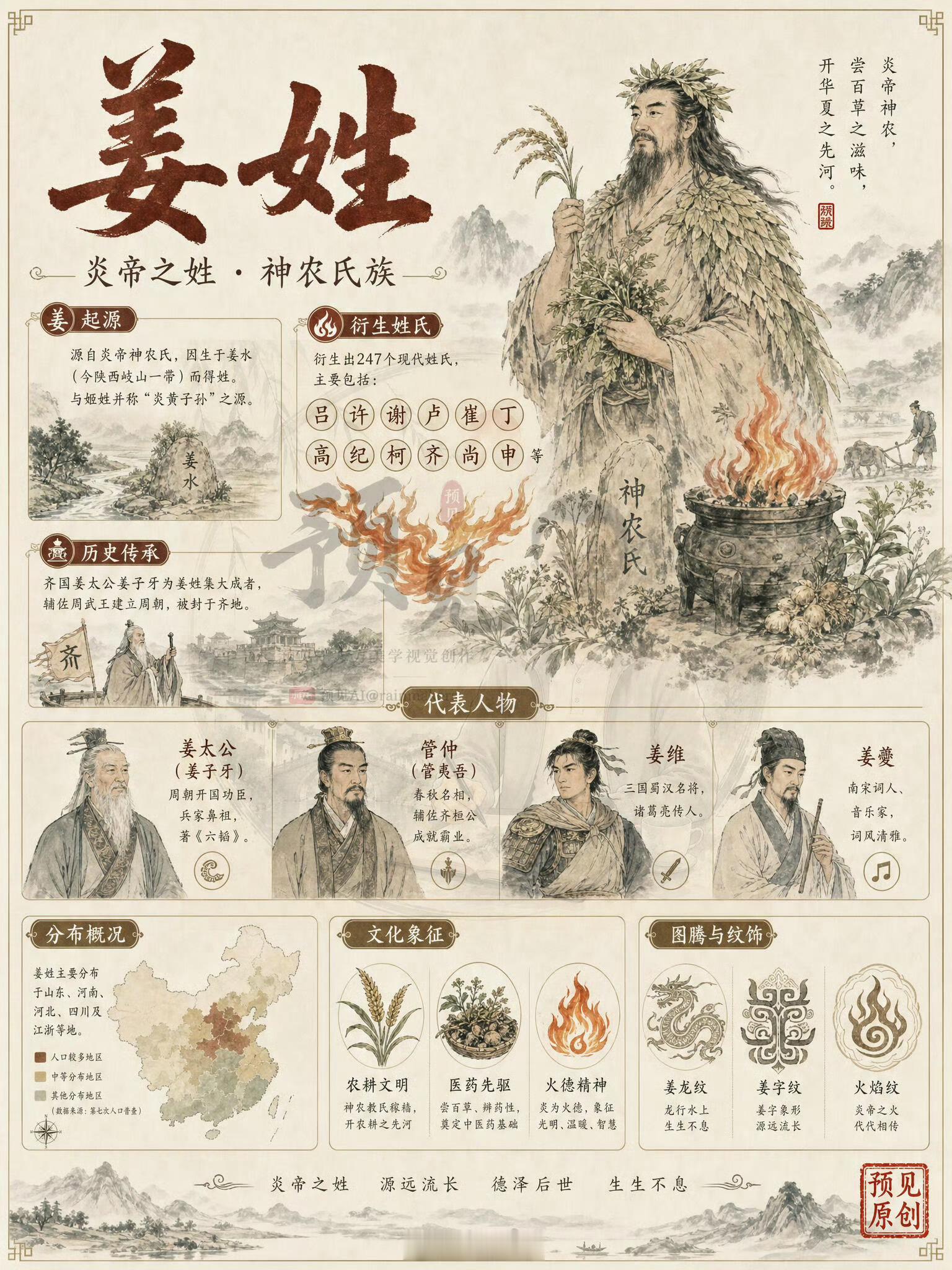 上古八大姓氏溯源，你了解多少？ ​​​