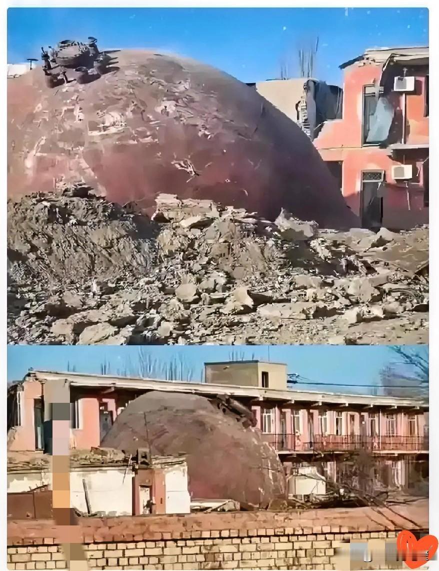 谁能告诉我包钢长炸出来的大铁球是个啥？就是这个铁疙瘩，把别人家都炸没了，锅从