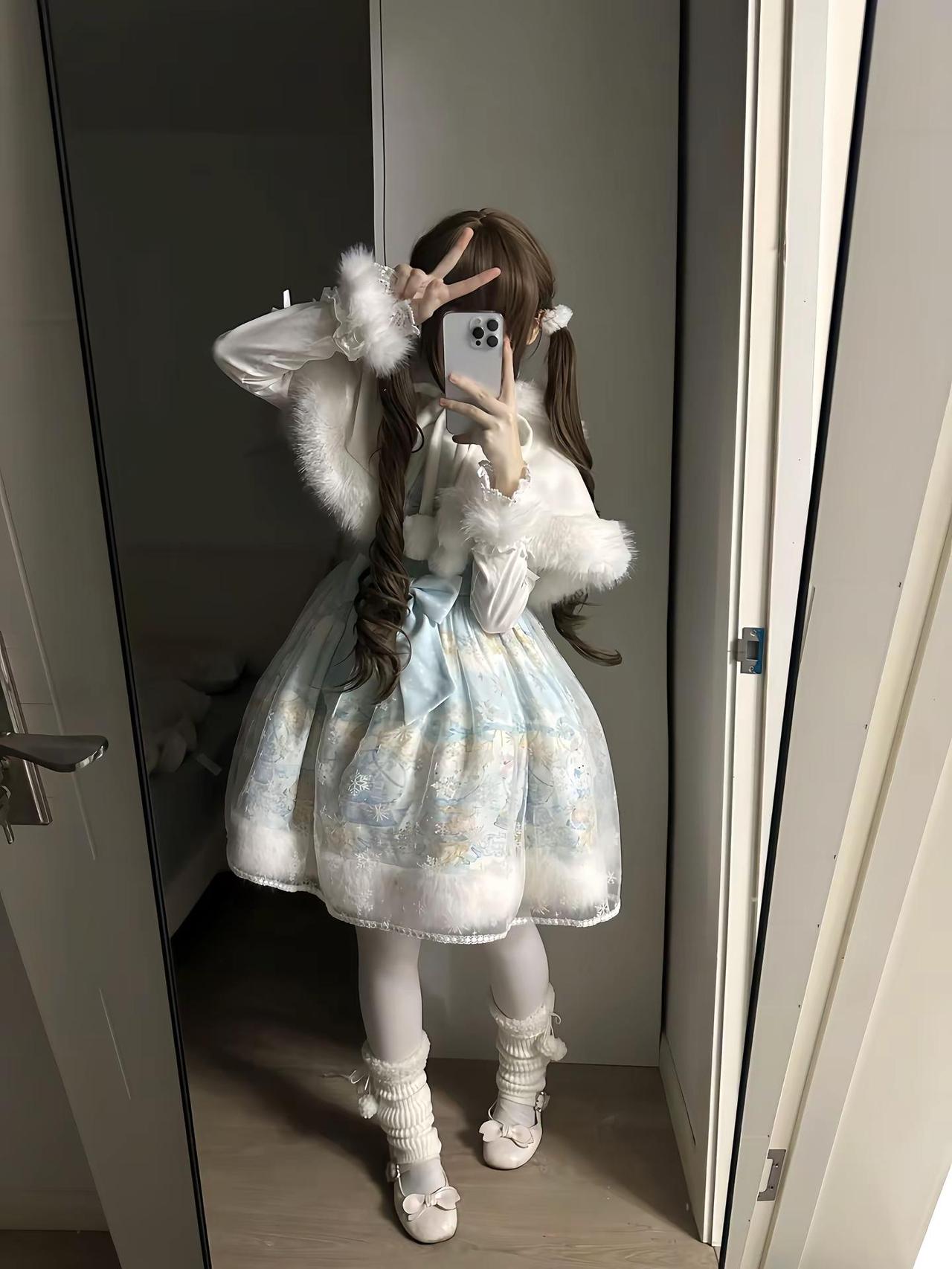 你和雪有一个共同点MY猫与星光点点lolita