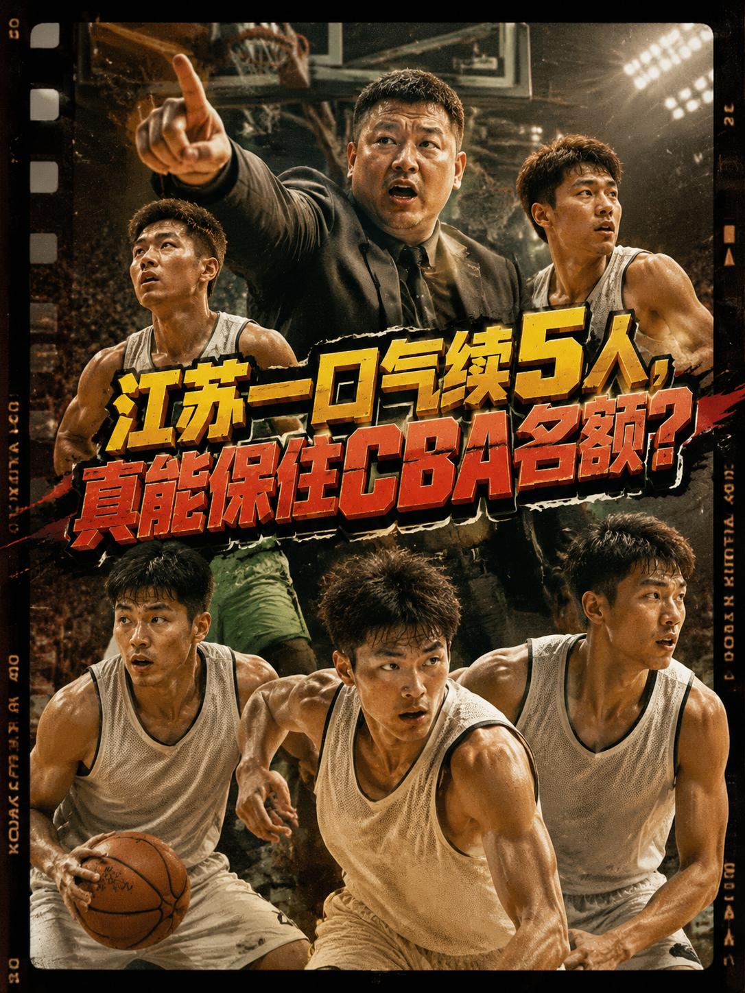 大手笔！江苏队一口气续约5名球员，看来，他们并不想被下放到NBL。即便外界并不是