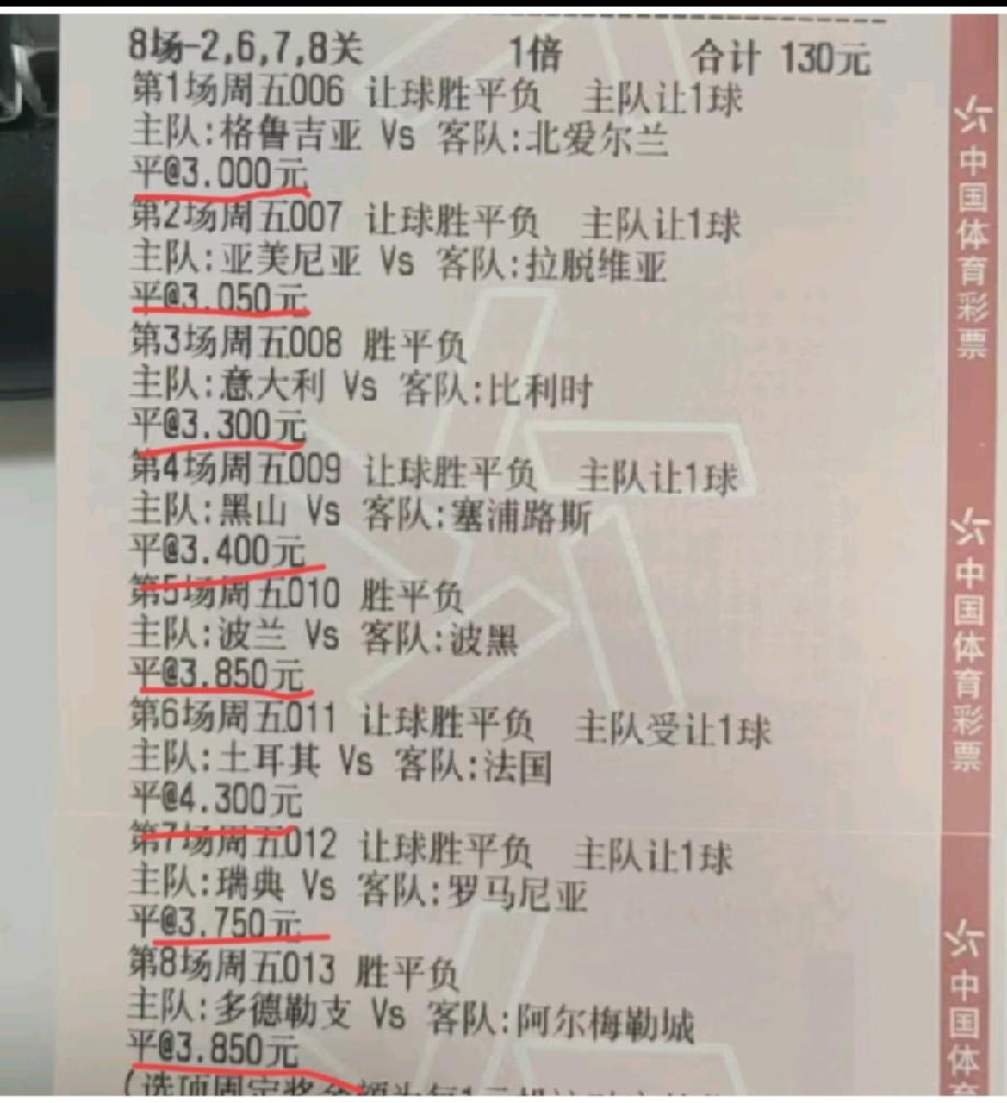 “平头哥”的梦想单又来了！大家觉得有可能中几场？今天“平头哥”的投注方式好像更