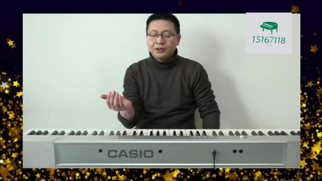 钢琴入门曲谱 钓大鱼 肖老师弹钢琴入门指法