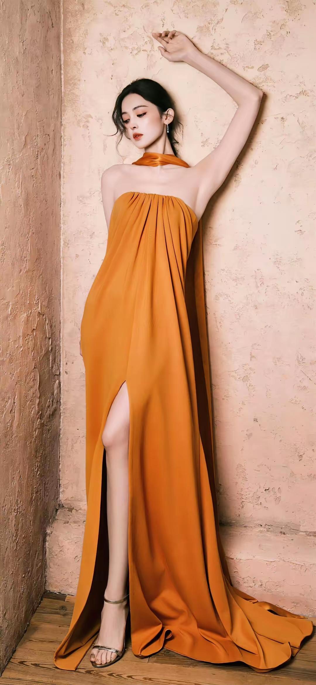 优雅一抹橙，惊艳了时光🌟