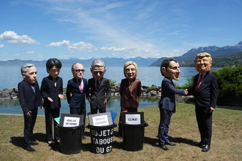 G7领导人一致认为：乌克兰重新夺回主动权。6月16日，在G7峰会上，与会领导