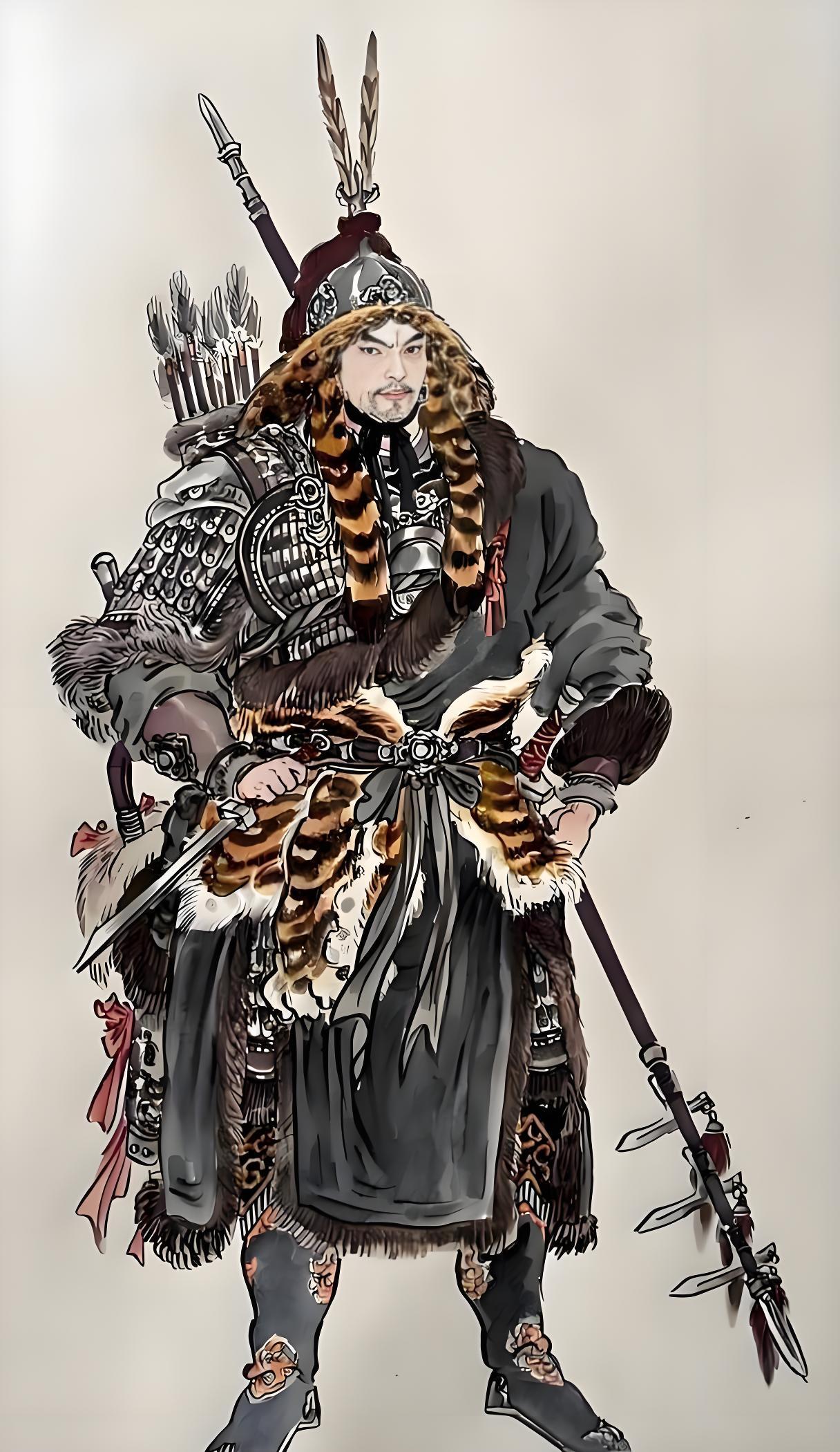 满堂的王侯将相，唯独坐在主帅位置的，是一副短命死人相，这就是北魏时期某个术士，进