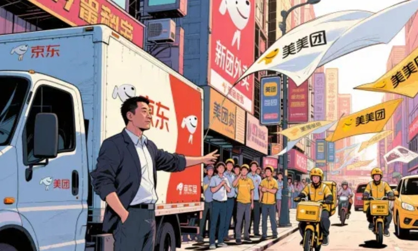 刘强东急了，京东暴打美团，真实原因果然不简单。两个月前，京东突然开始搞外卖，