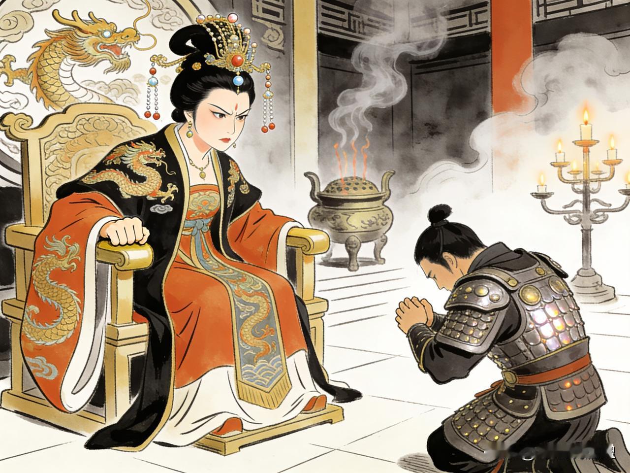 公元696年，北方的契丹在首领李尽忠的率领下叛唐。李尽忠骁勇善谋，利用地形设下埋