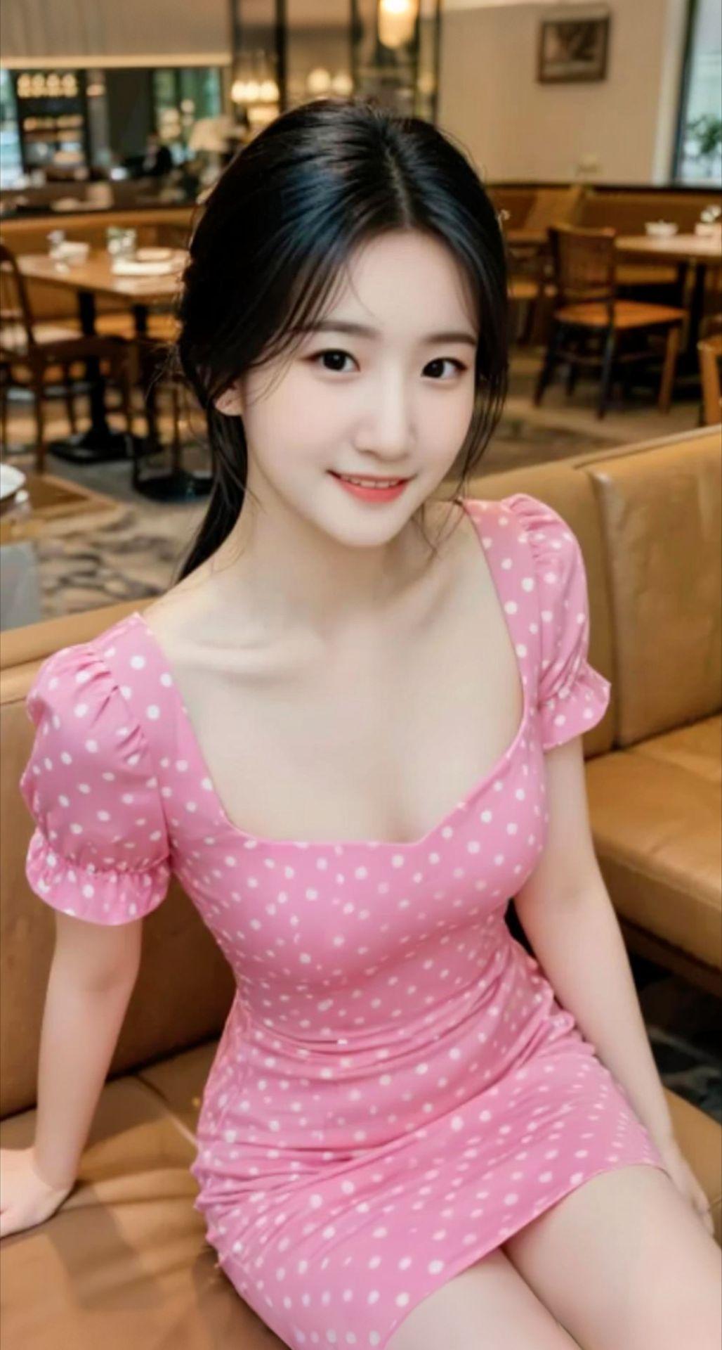 AI扩图 AI少女甜写真
