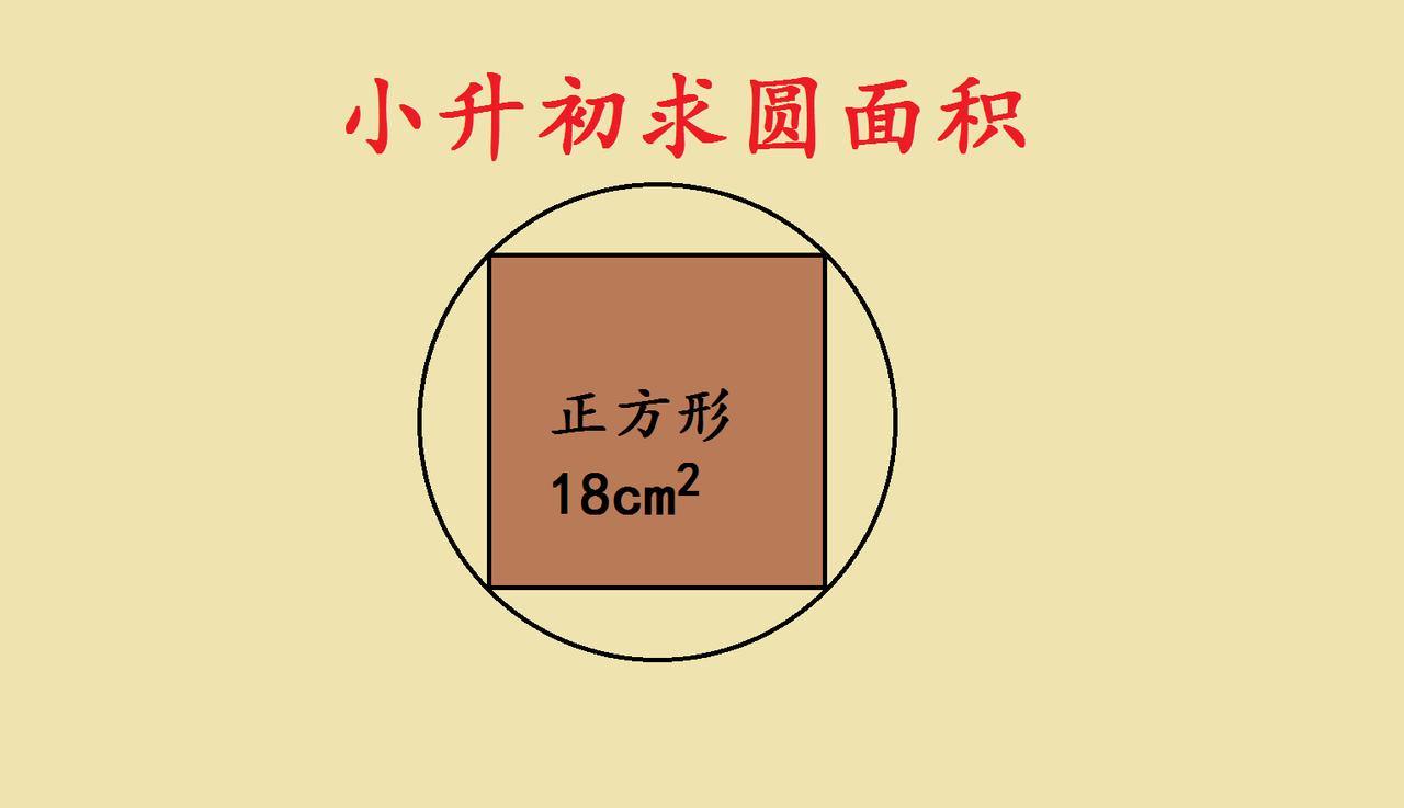 小升初几何必看！这道圆面积题思路才是关键这道经典的小升初几何题，每年都会在