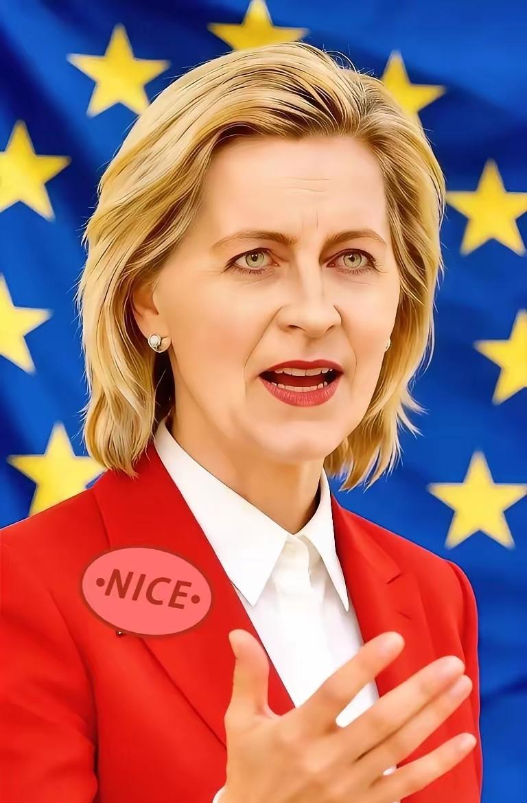 冯德莱恩当着全世界的面，直接跟美国硬刚了，1月7日在塞浦路斯的公开活动上，她掷地