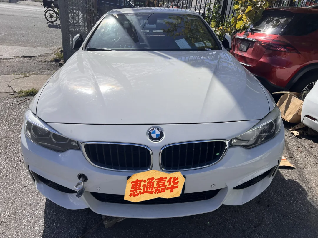 百台库存新到19年BMW430iCoupexDrive硬顶敞篷48k英
