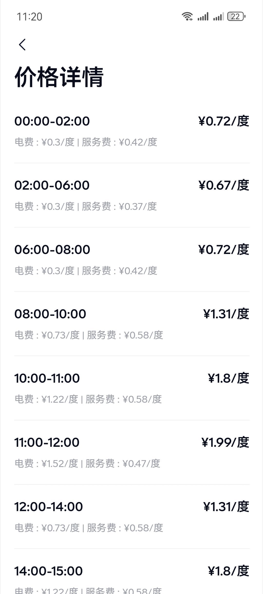 带我的小9来换“拼好电了”过了12点就是0.72一度电[doge]外面下着瓢泼大