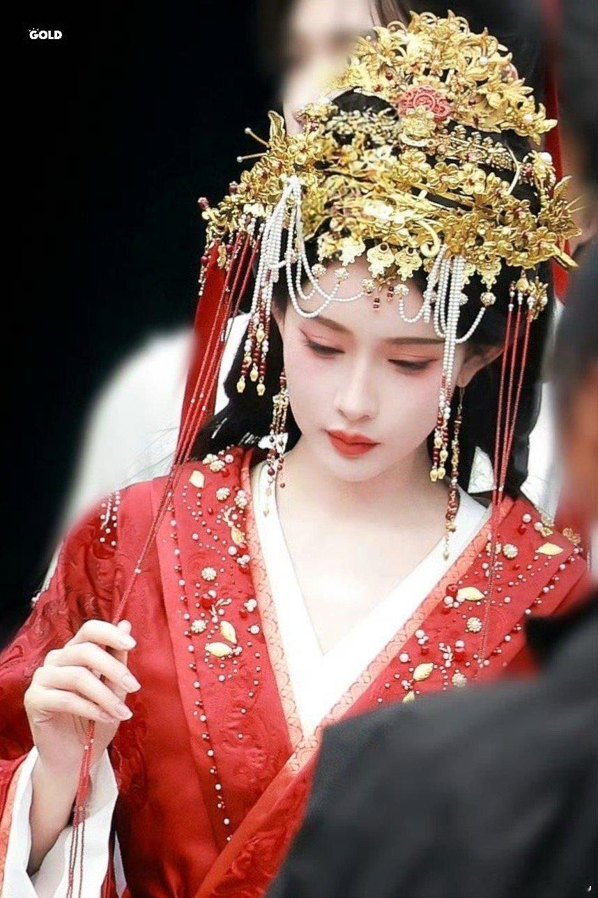 孟子义百花杀婚服路透孟姐真美啊！！！​​​