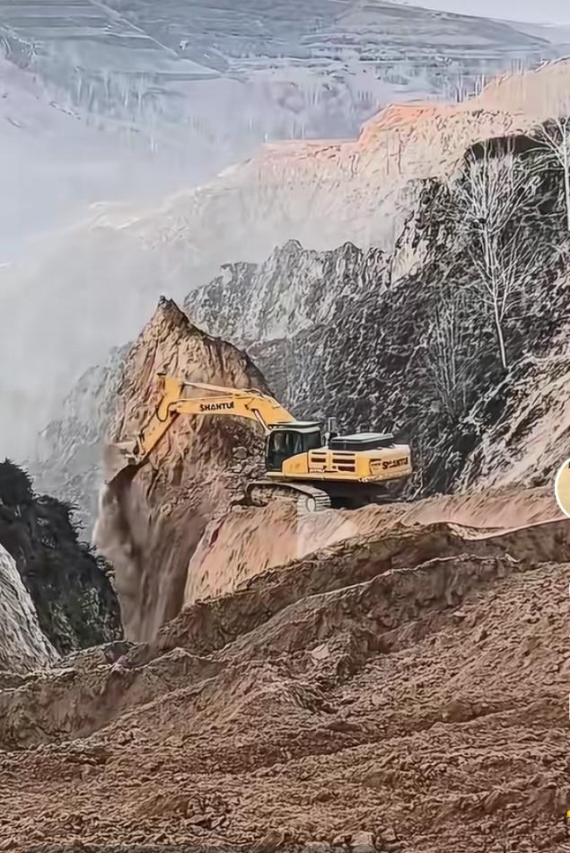 向沟壑要田，让黄土高坡变平原再现新貌，西部开发有序推进！沟壑形成千年非1日之功