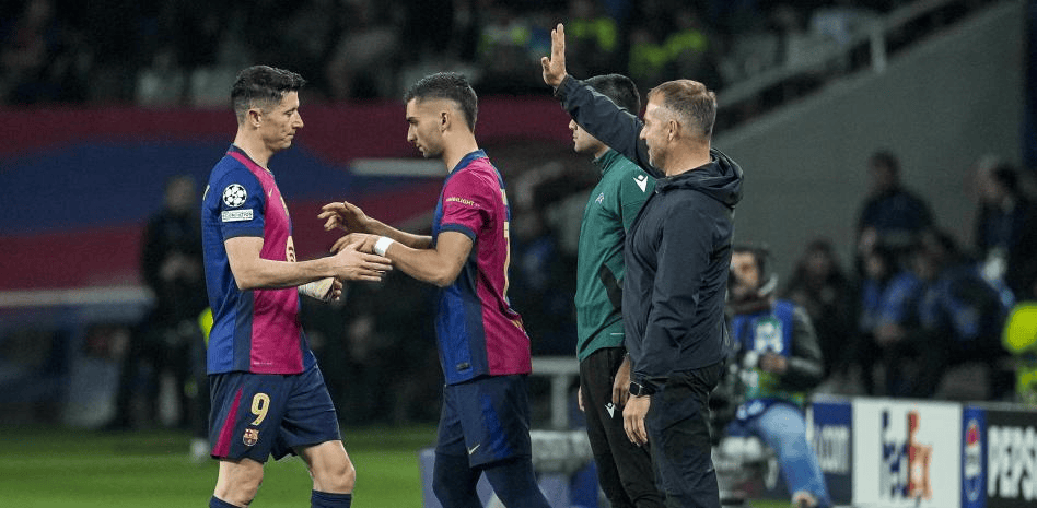 世体: 巴萨9号位面临3选1, 续约莱万/扶正费兰/引进顶级前锋