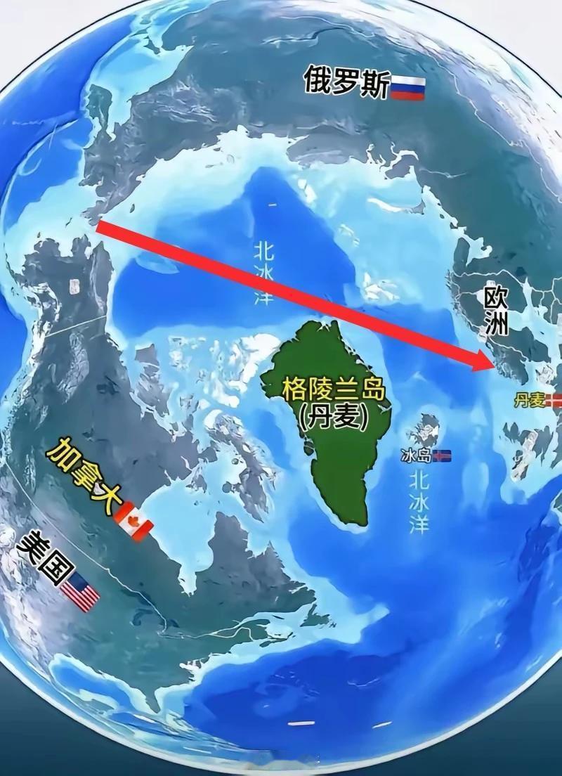 看看这个就知道为什么美国那么在意格林兰岛了丹麦称美若吞并格陵兰岛等同北约终结丹麦