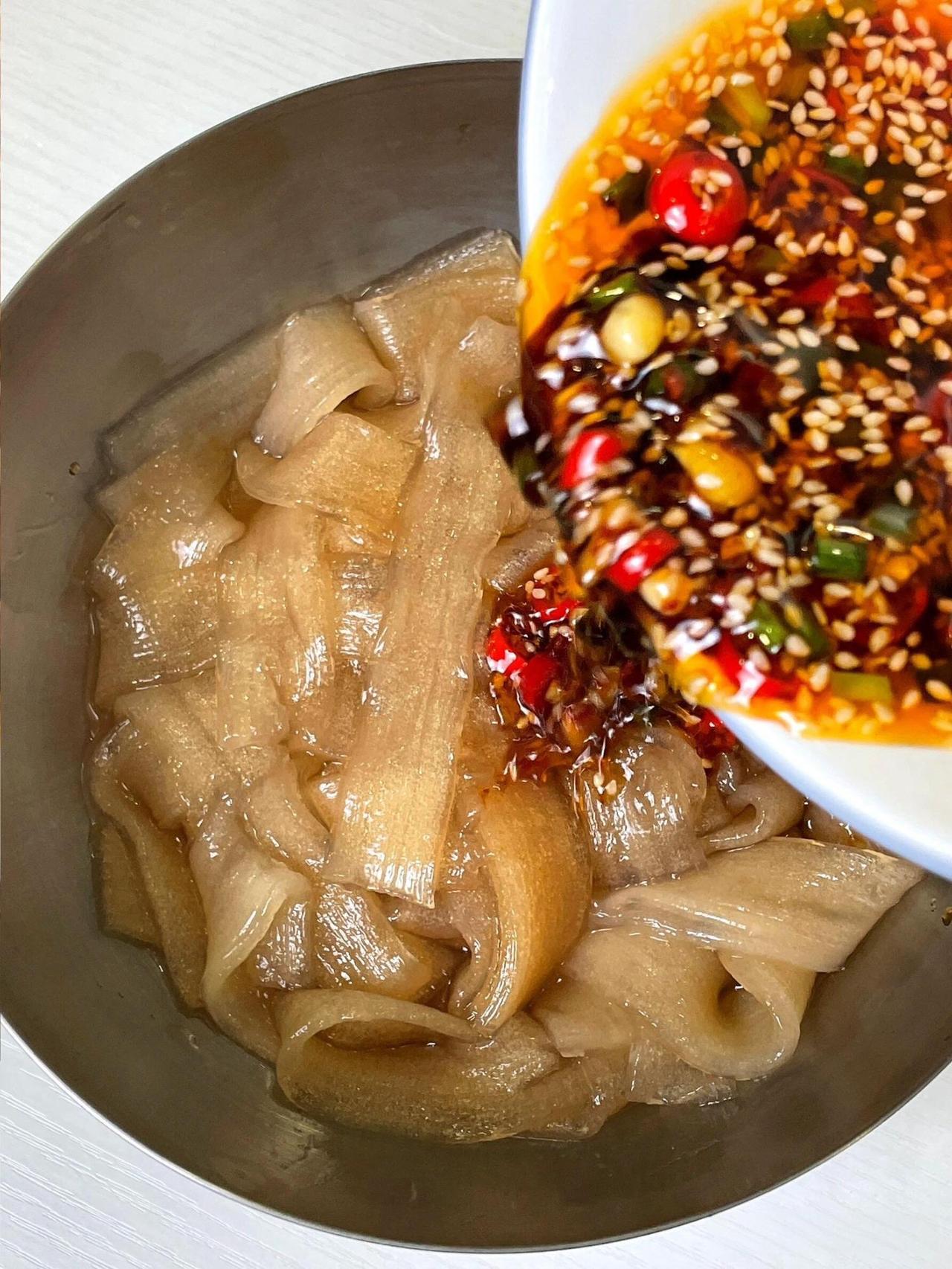 这粉这么吃太好吃了吧