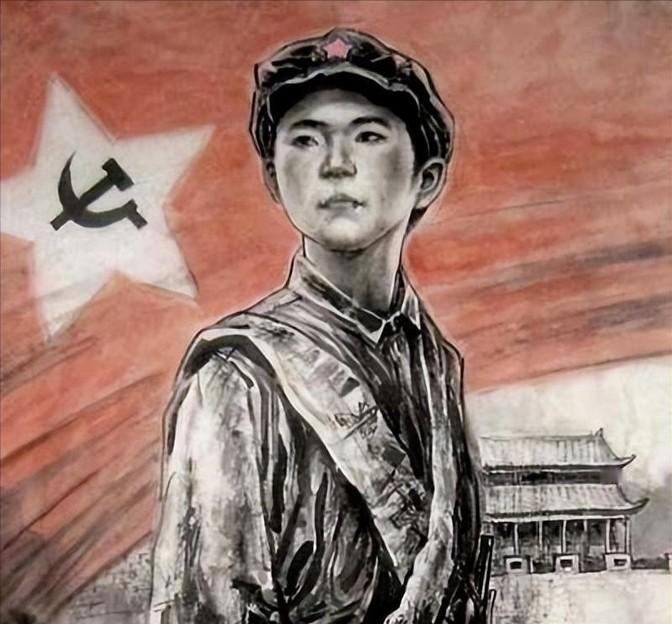 1936年，马家军即将要枪毙一个12岁的小红军，行刑前，小红军却说：“你们用刀砍