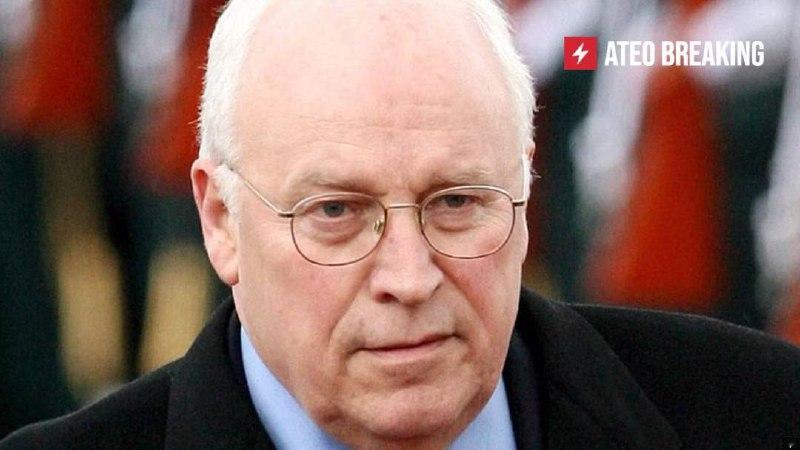 🔻美国前副总统迪克·切尼死了。🔻切尼曾在2001至2009年间担任小