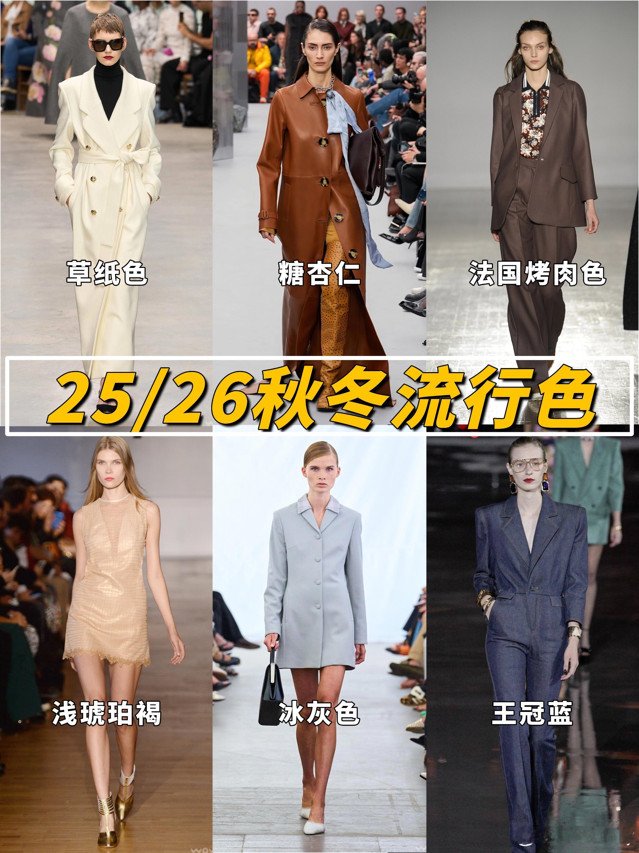 2026年度代表色风格大赏秋冬六大流行色，解锁冷暖交织的质感美学！2026秋冬时