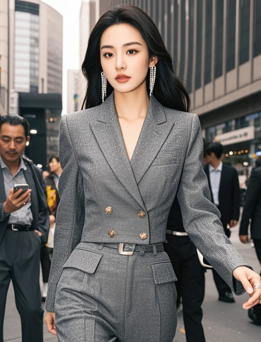优雅知性的气质美人，戳中你的审美点没