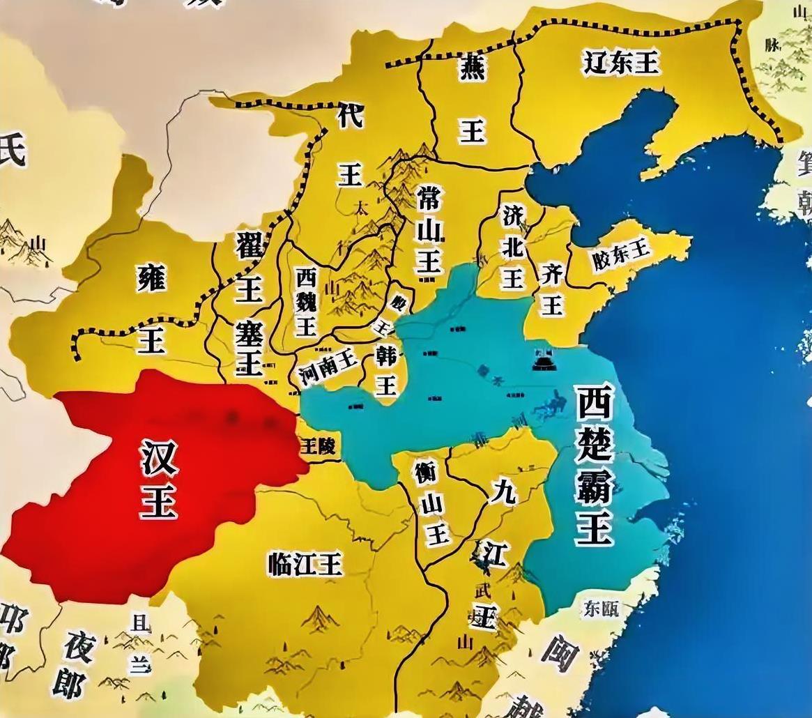 一图了解，牛人项羽是怎么把自己玩死的……历史没有如果，项羽格局太小，还不听劝，