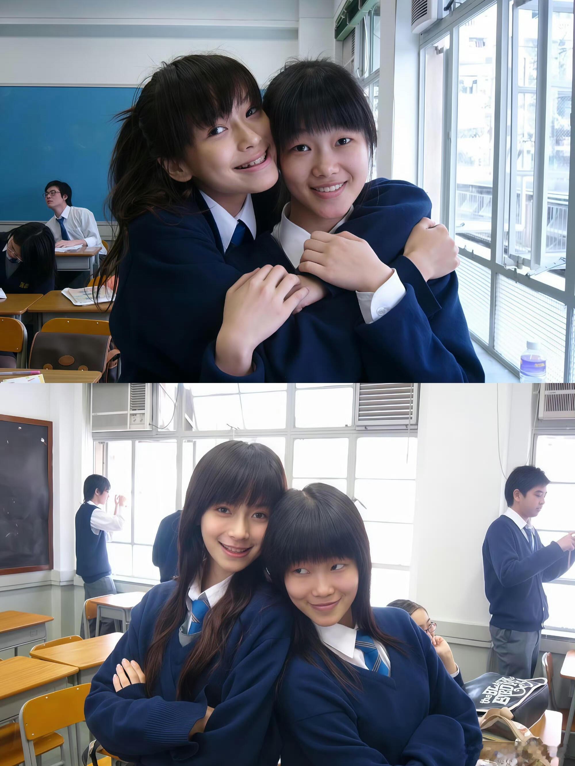 Angelababy高中时期已是神颜