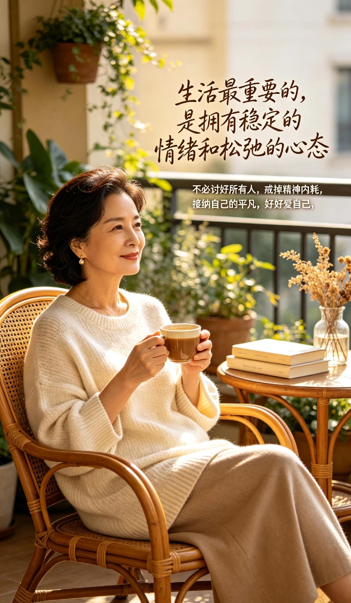 奔波半生，慢慢醒悟，生活最重要的，是拥有稳定的情绪和松弛的心态。世事繁杂，人心