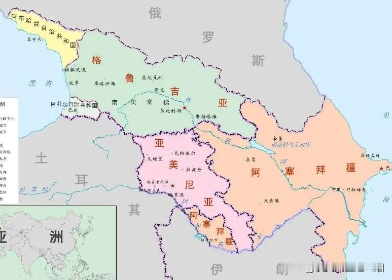 高加索三国与大鹅关系都渐行渐远？格鲁吉亚与大鹅关系最差，早已经断交。从200