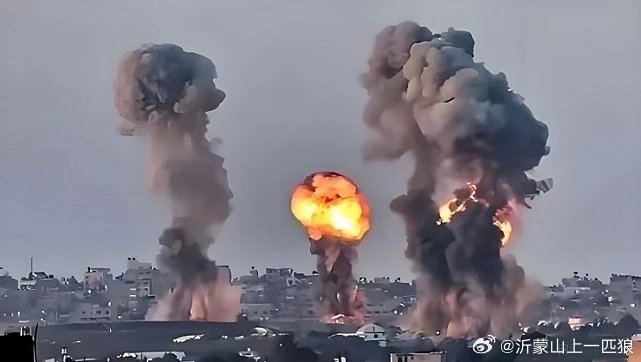 【美国霸权最后的遮羞布，被扯烂了！】中东那边的战争已进入第8天，目前形势发生巨大