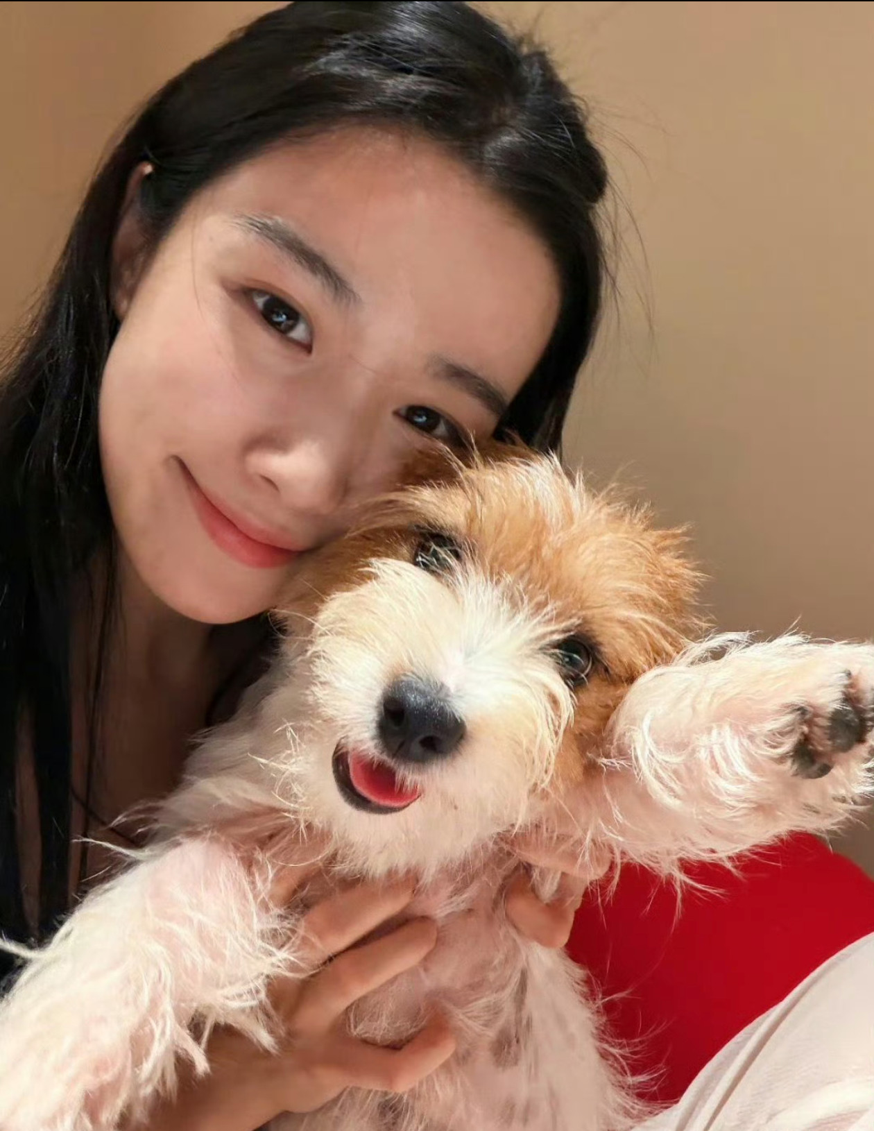 网友凭借狗狗认出卢昱晓路人进店先留意到辨识度极高的小狗巴豆，一眼认出是卢昱晓常带