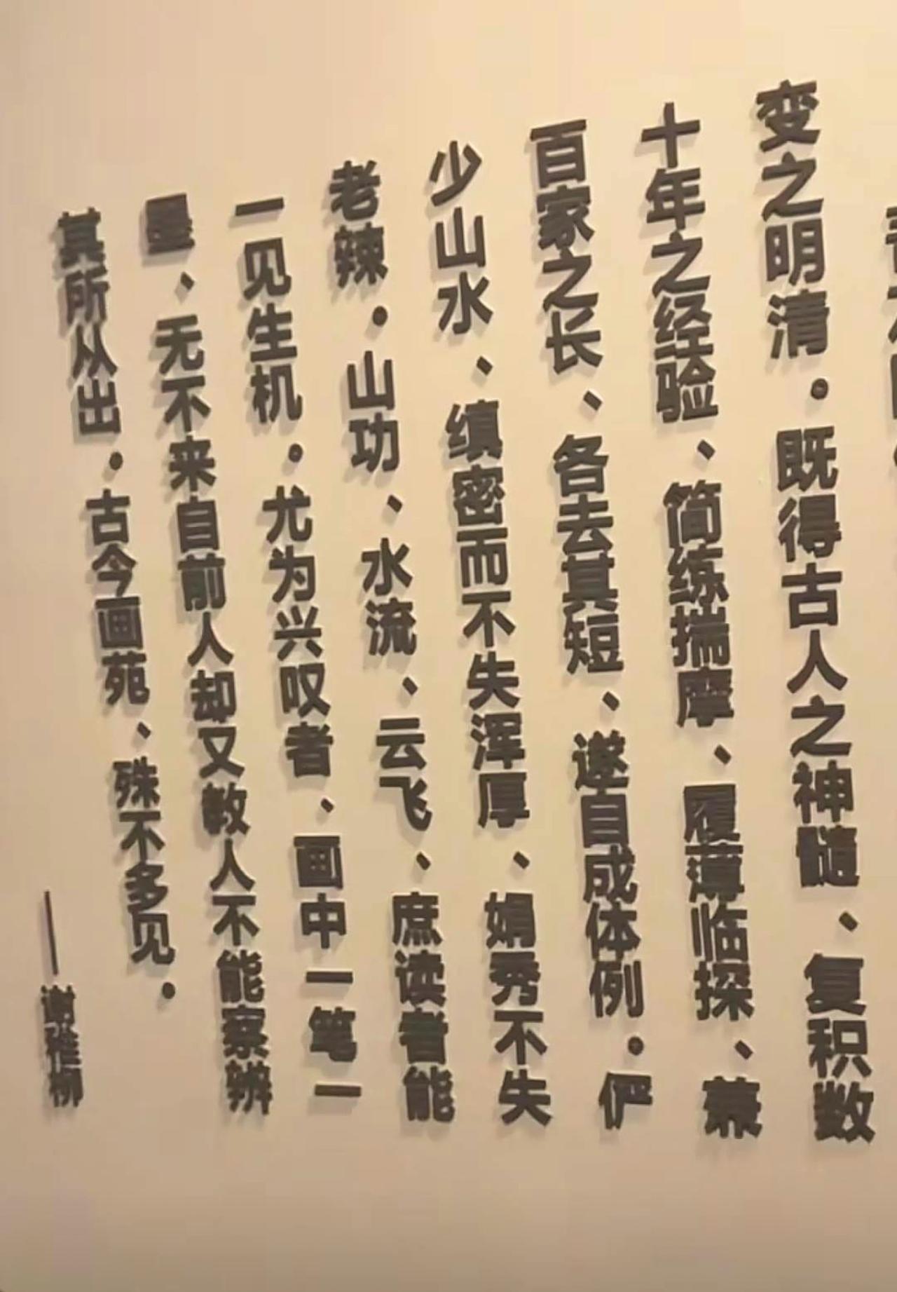 沈巍大师参观陆俨少艺术馆，当着几万人的面指出人家艺术馆的错别字，简直就是当面打人