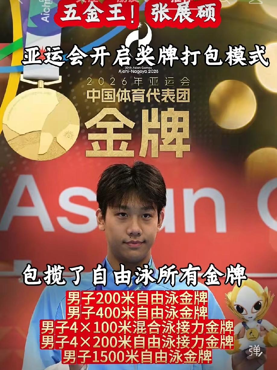 终于明白，张展硕为什么在自由泳接力赛第四段比潘展乐第三段的时候游的快了，不是