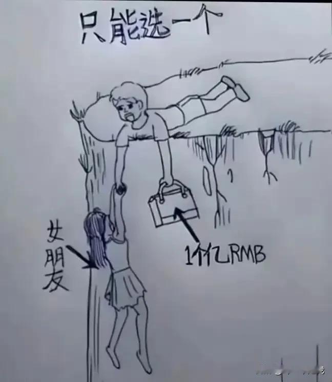这个选择还用思考吗？正常人绝对会直接选一个小目标，而那些伪绅士，自作