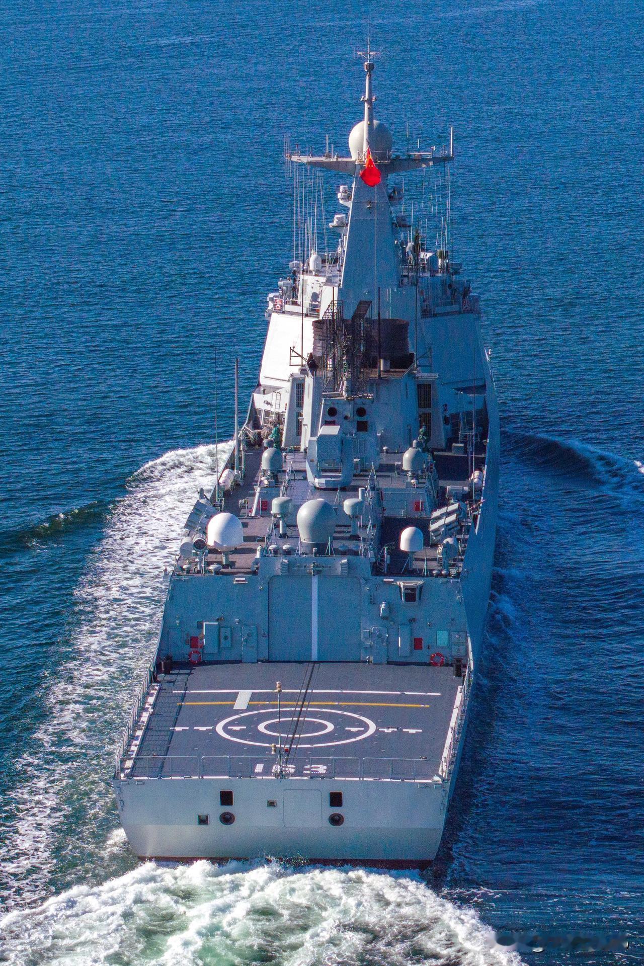 第34艘052D亮相！中国海军50艘大关，就差临门一脚第34艘052D型驱