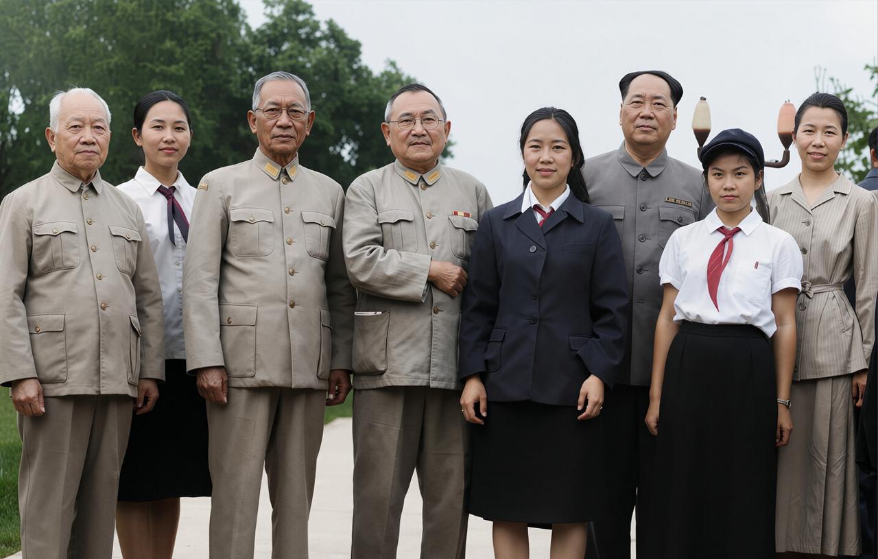 50年代初，毛主席在中南海与各界民主人士合影留念，你认识几位呢？