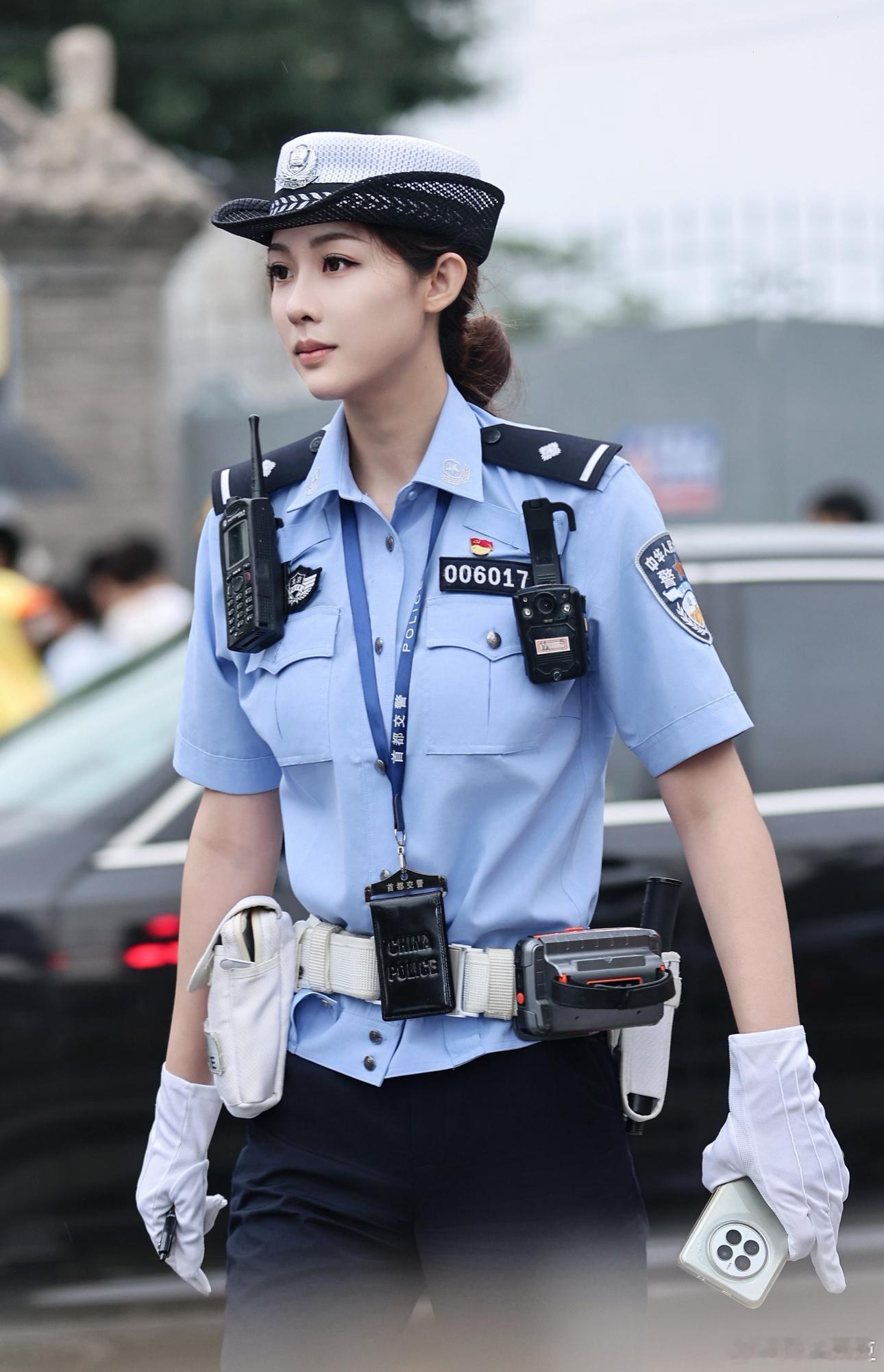 北京最美女交警👮🏻‍♀️​​​