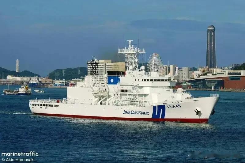 台风也被用来搞“台独”？台风巴威来袭日本海上保安厅的“朝雾”号舰艇竟然以